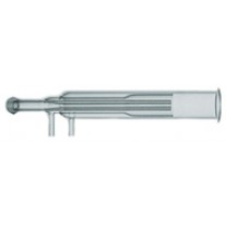 Quartz Torch 2.5mm injector, 4mm OD side arms for Spectro EOP