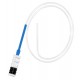 Probe Connecting Line 0.5mm ID (Blue)